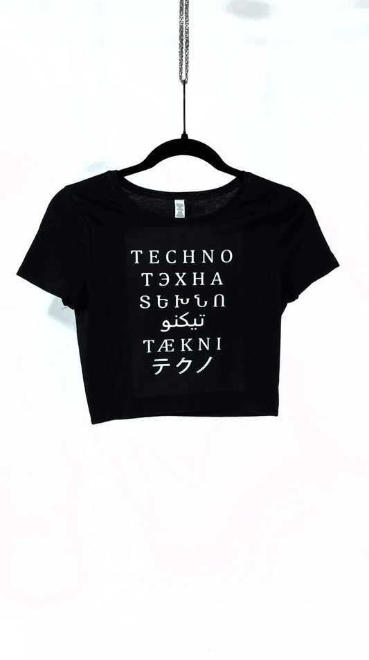 Techno is my Language Crop