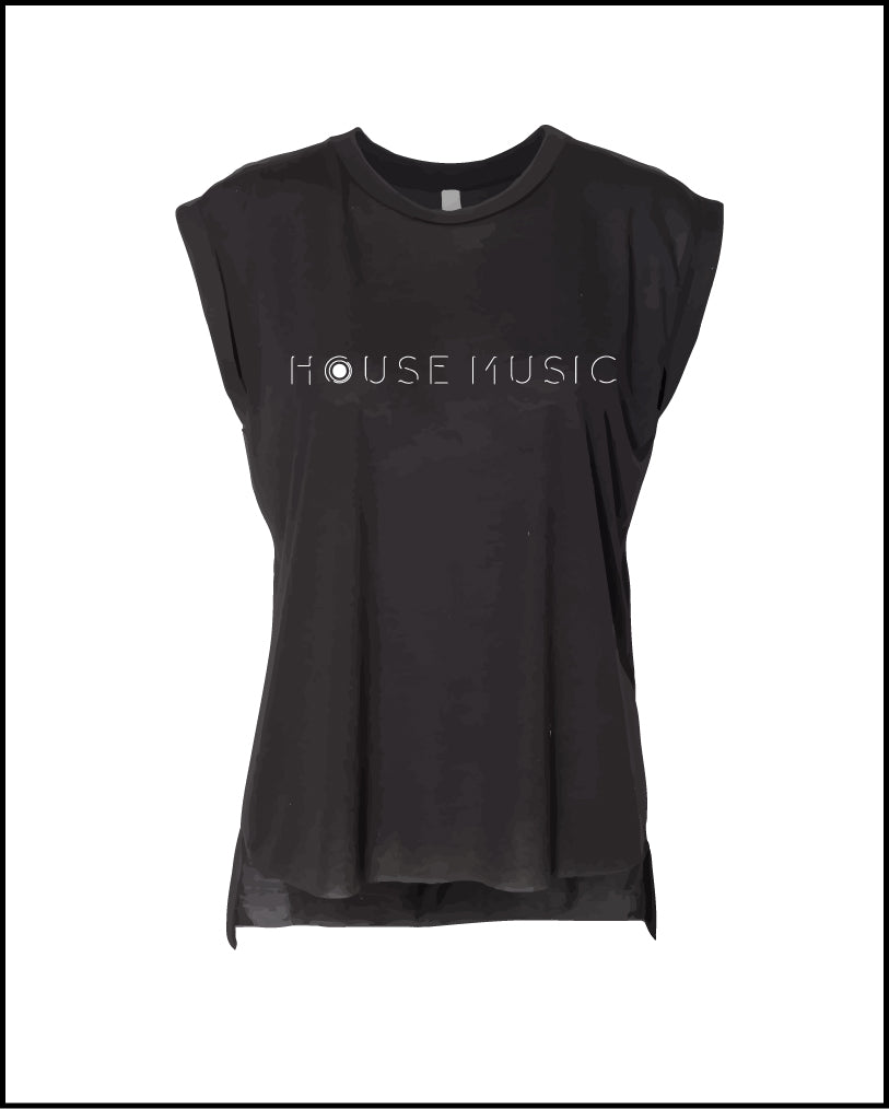 House Music Flowy Muscle Tee